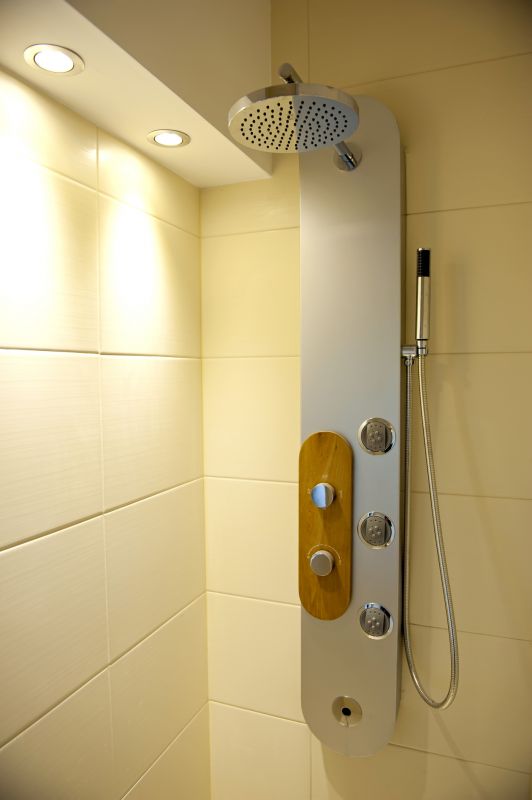 Contemporary Shower Panel