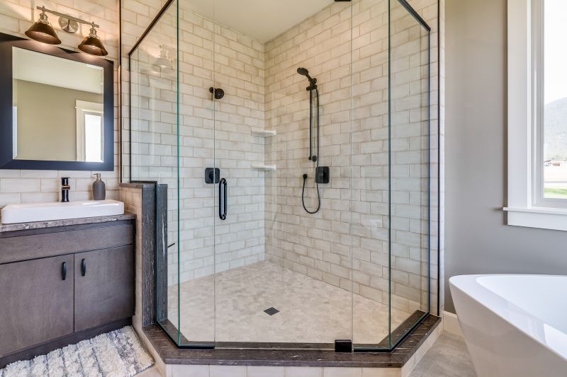 Clean Modern Shower